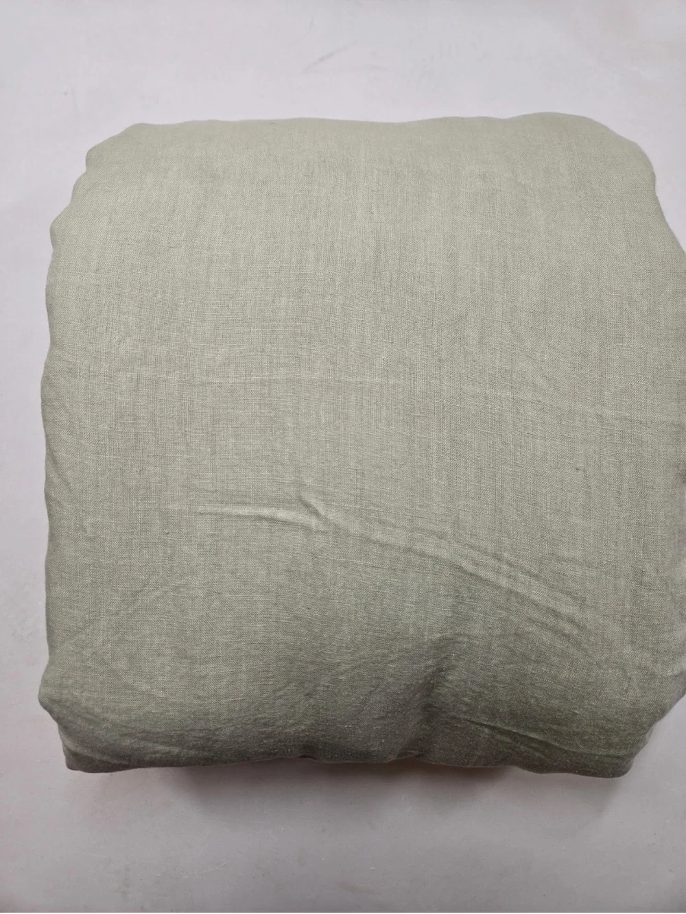 QUINCE European Linen Duvet Cover Set King/Cal King Willowleaf 0557